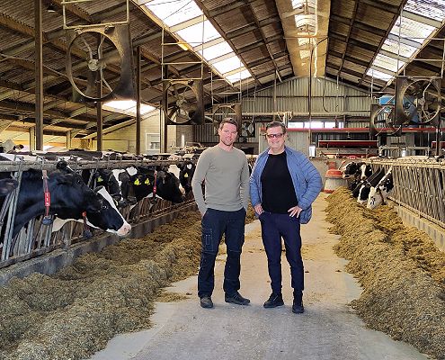 lars van loenhout en erwin van der staaij van het nationaal groenfonds